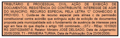 Acordão