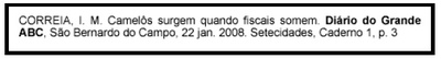 Artigo de jornais