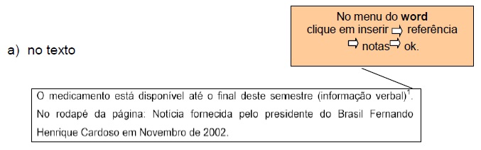 Informação Verbal