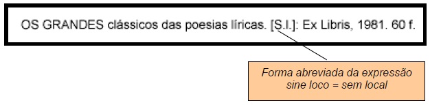 Sem identificação de local