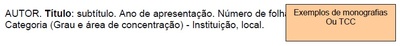 Teses, dissertações e tcc