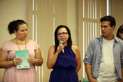 Thaís Bernardes, Dagmar Castro e Daniel Mendes